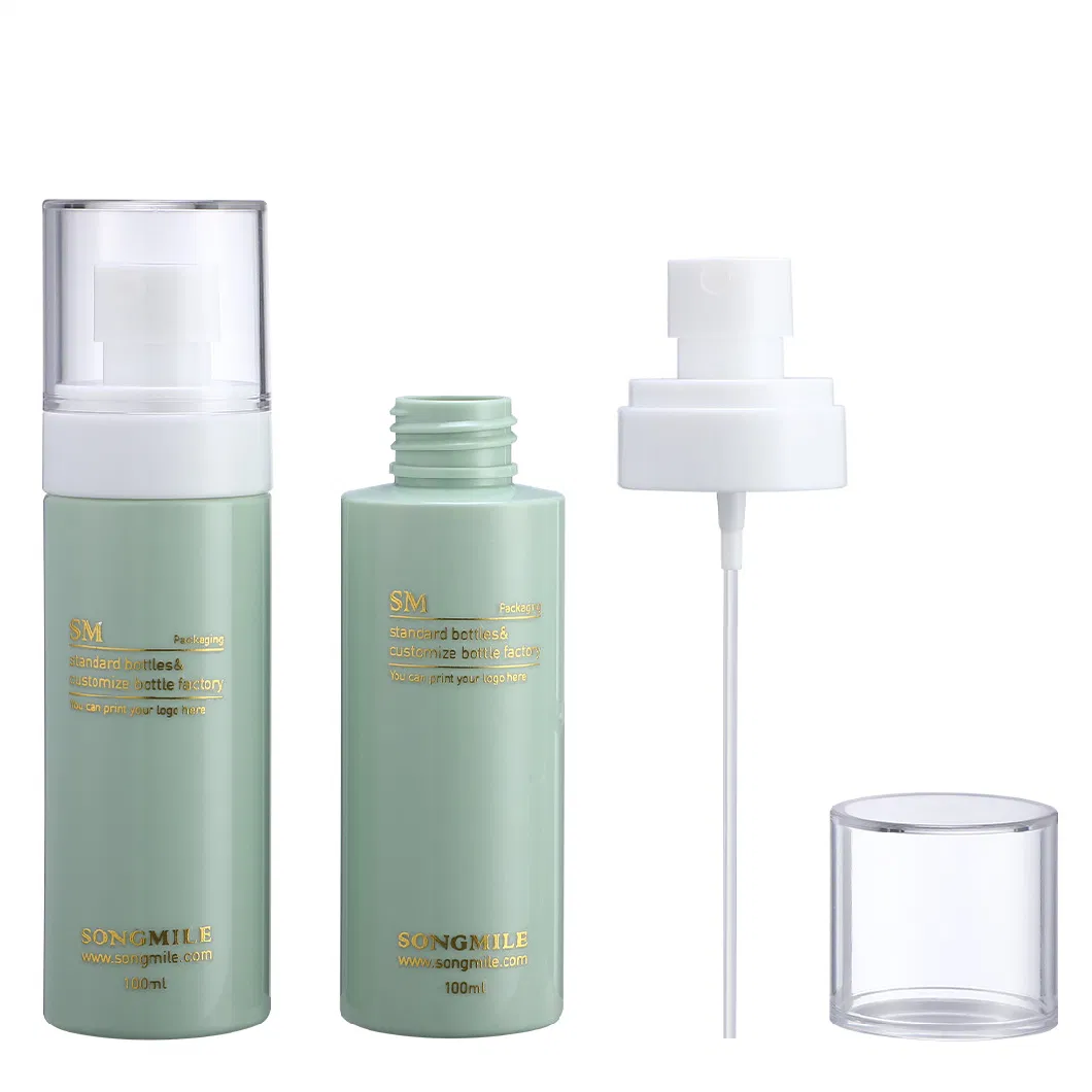 Factory Direct Selling Pet PP Empty Skincare Packaging Lotion Bottle with Pump Luxury Bottle Set for Skin Care Cosmetics
