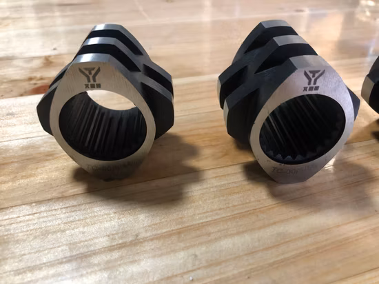 プラスチック造粒機スレッドコンポーネント PP、PA、Pet、POM、