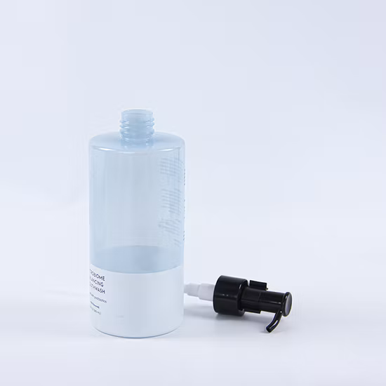 400 ミリリットルプラスチックペットさまざまな色ユニークな 16 オンスボディウォッシュシャンプーボトル空のスキンケア 500 ミリリットルハンドウォッシュボトルローションポンプ付き